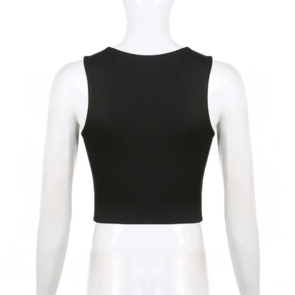 High On Radar Crop Tank Top