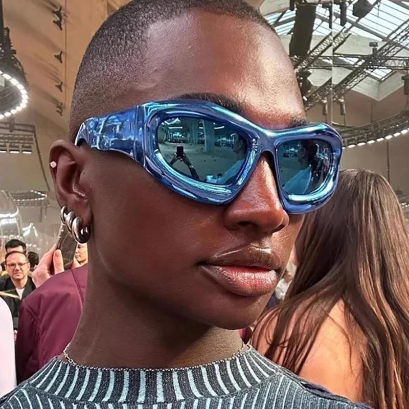 Sunlit Silence Rectangle Sunglasses