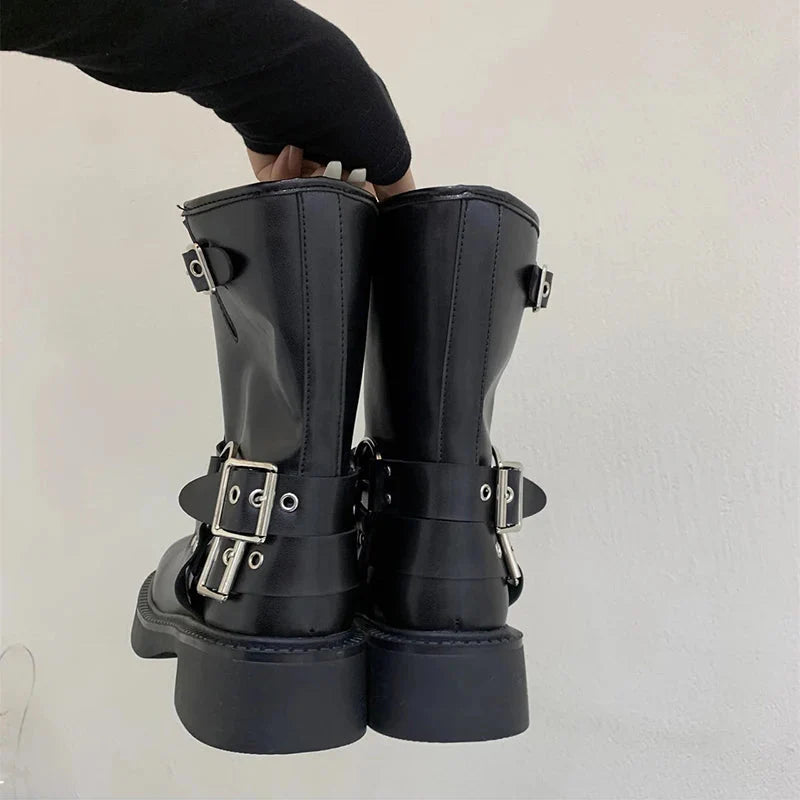 Ain't One-Sided Mid-Calf Boots