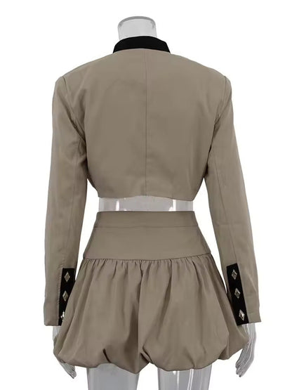 Frosting Drip Skirt Set