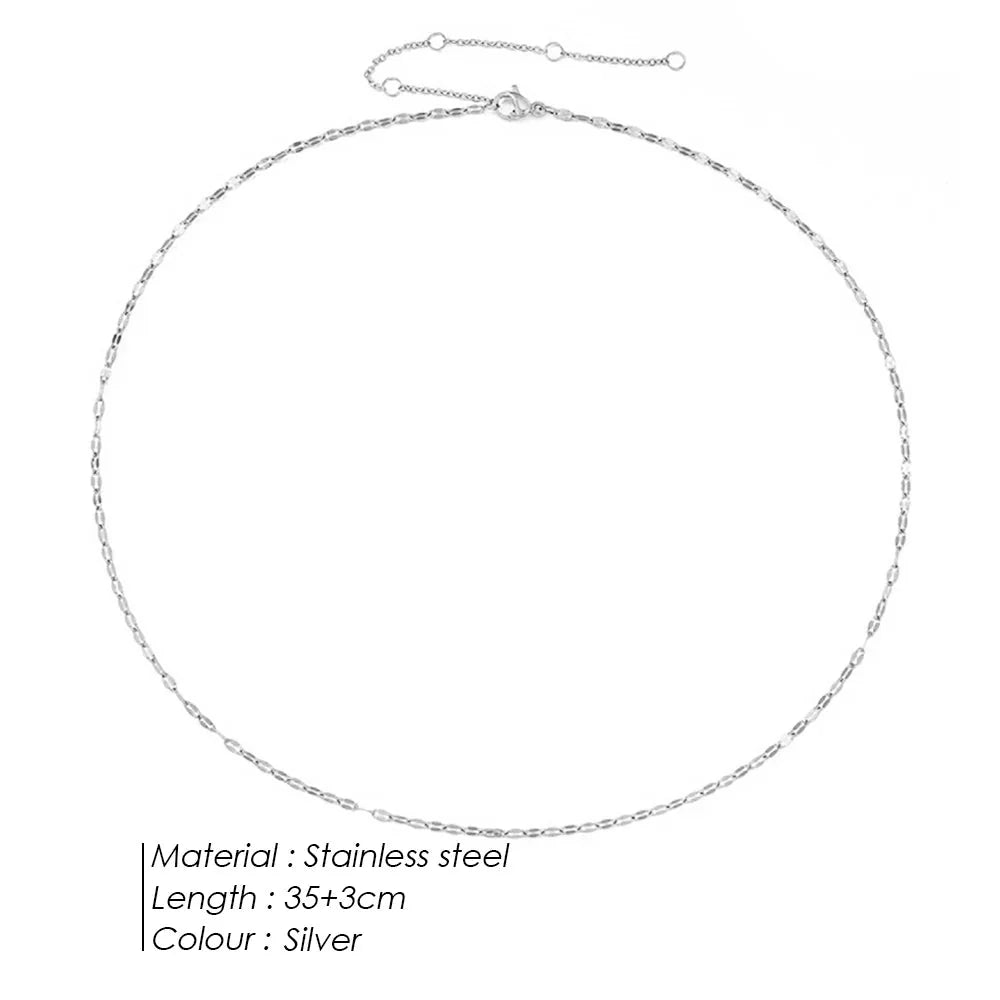 Living In The Tears Chain Necklace