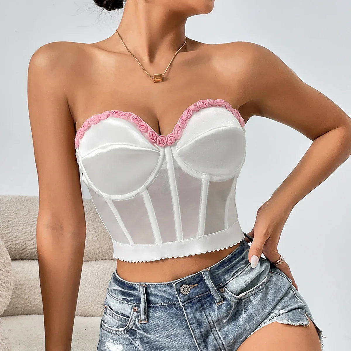 Feel The Heat Rising Bustier