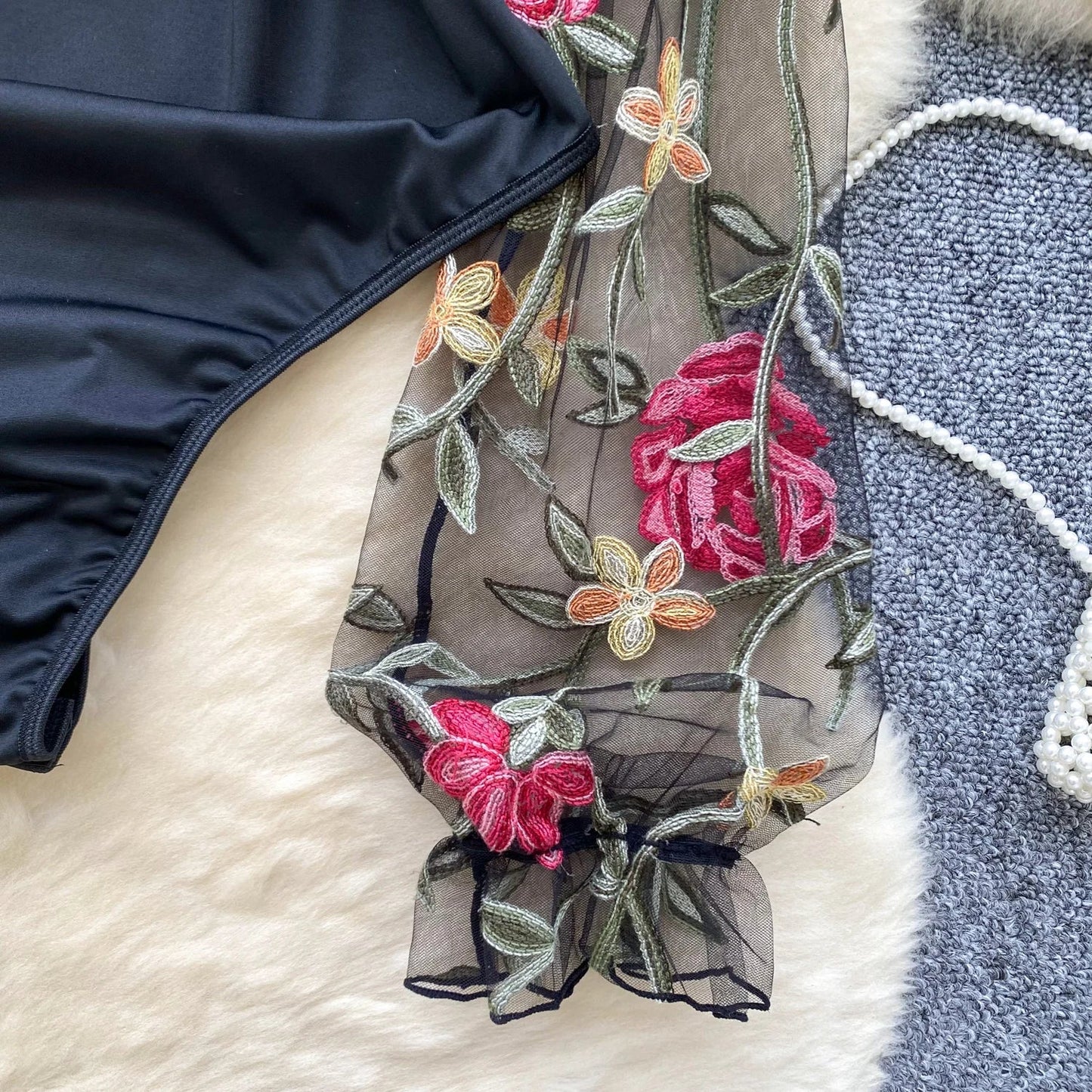 Silk of Shadows Bodysuit