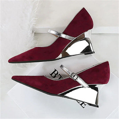 Sorry For Being Fabulous Wedges Shoes