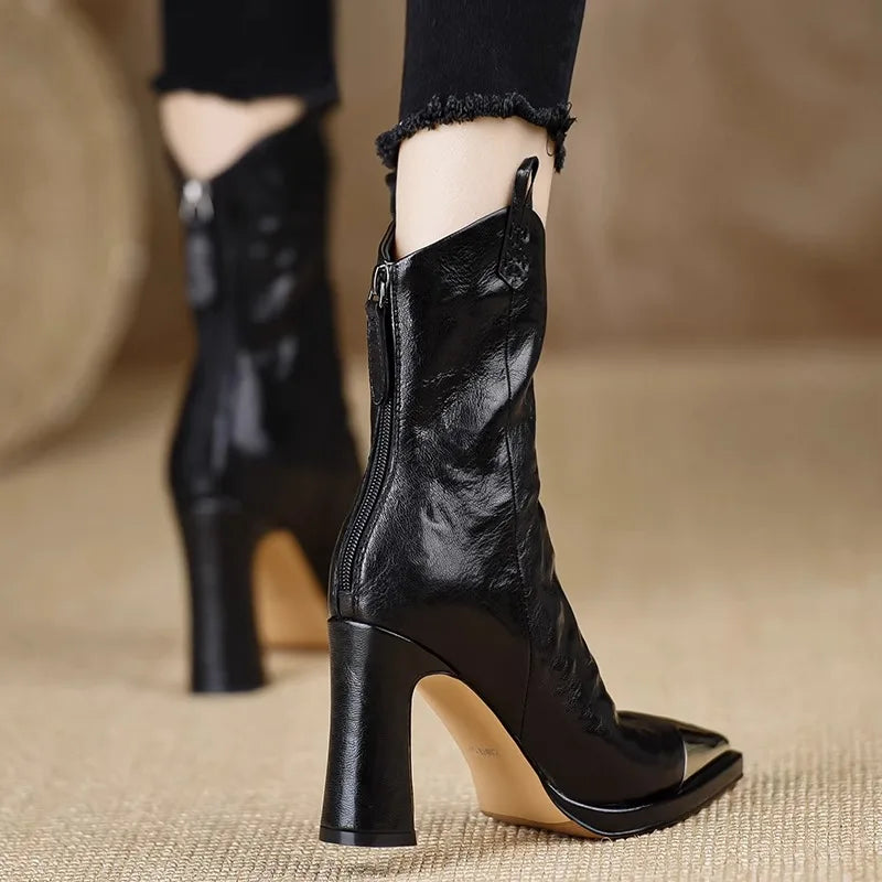Burning Cities Ankle Boots
