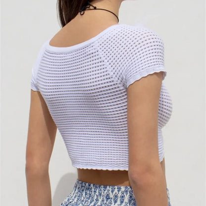 Message in a Bottle Wish Crop Top