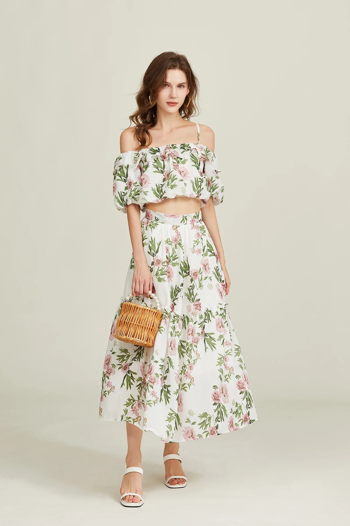 Moonlight Mist Skirt Set