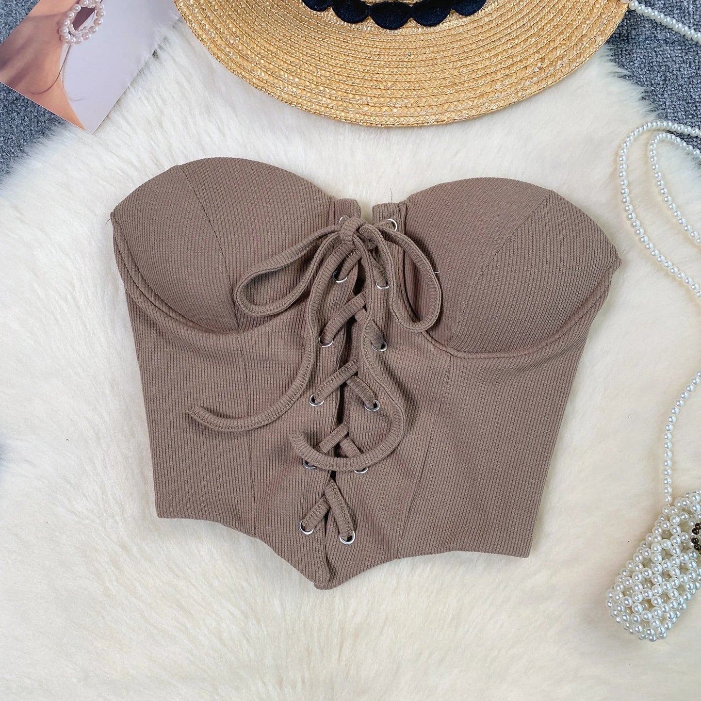 Hiding My Obsession Bustier