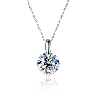 Starlight Nightfall Solitaire Necklace