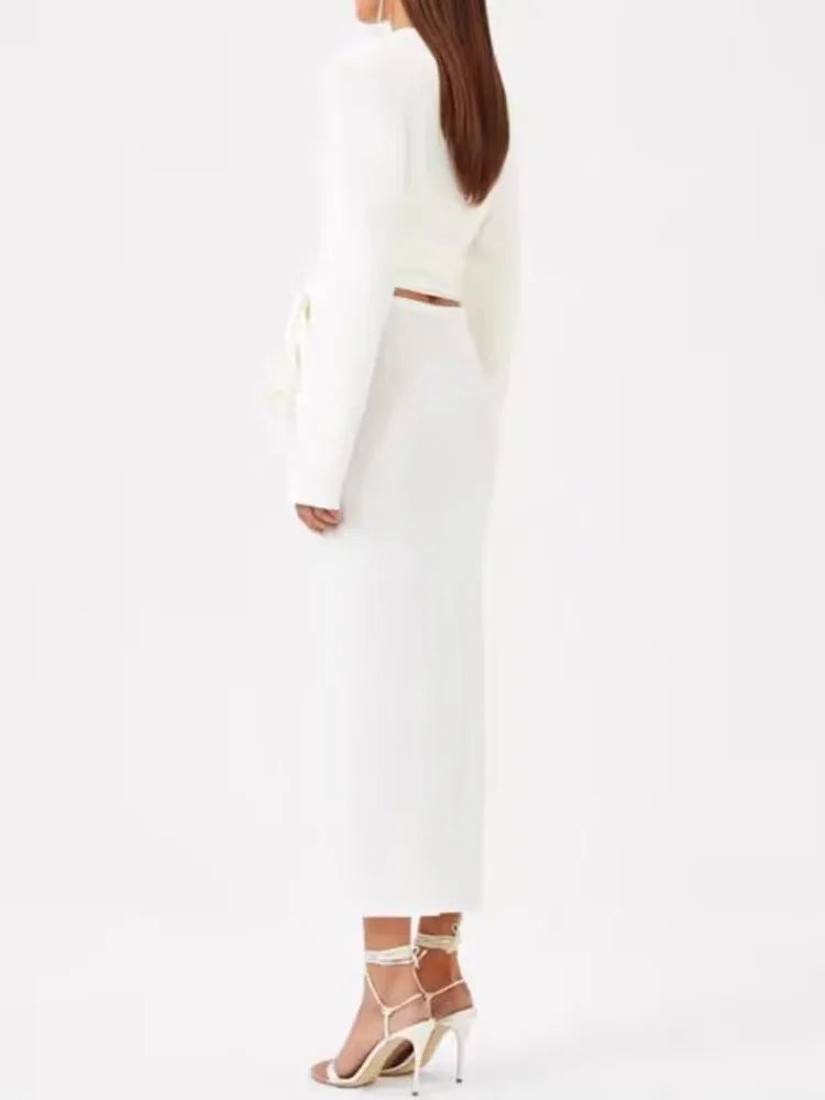 Raw Embrace Skirt Set