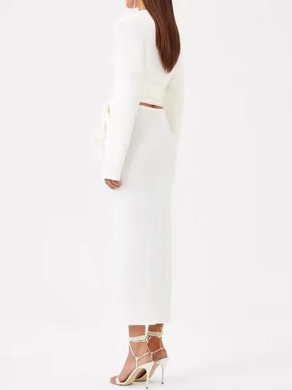 Raw Embrace Skirt Set