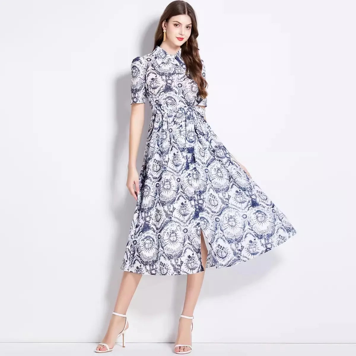 Butterfly Breeze Midi Dress
