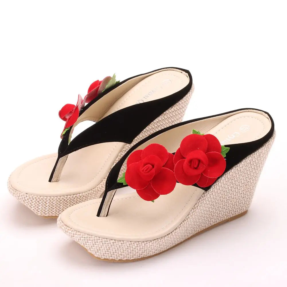 Guess I'm Not Shy Wedges Sandals