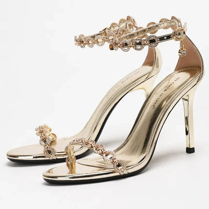 Her Final Glow Heels Sandals