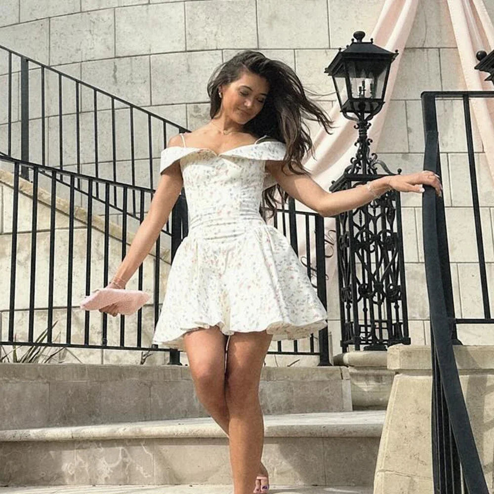 In His Warm Embrace Mini Dress