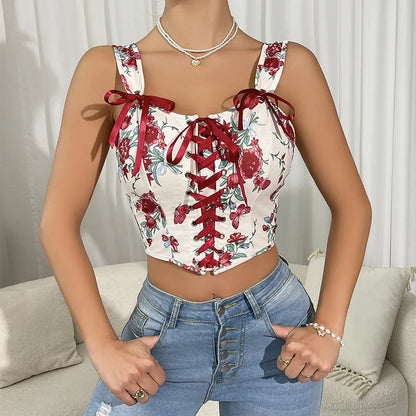 Make Me Go Bustier Top