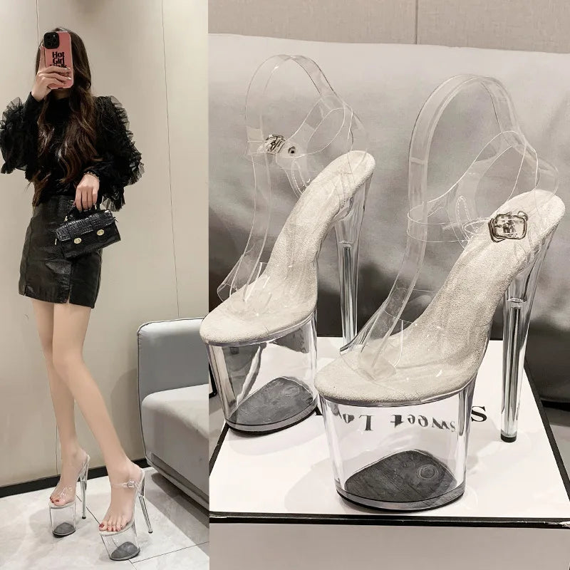Cheeky Charm Pump Sandals