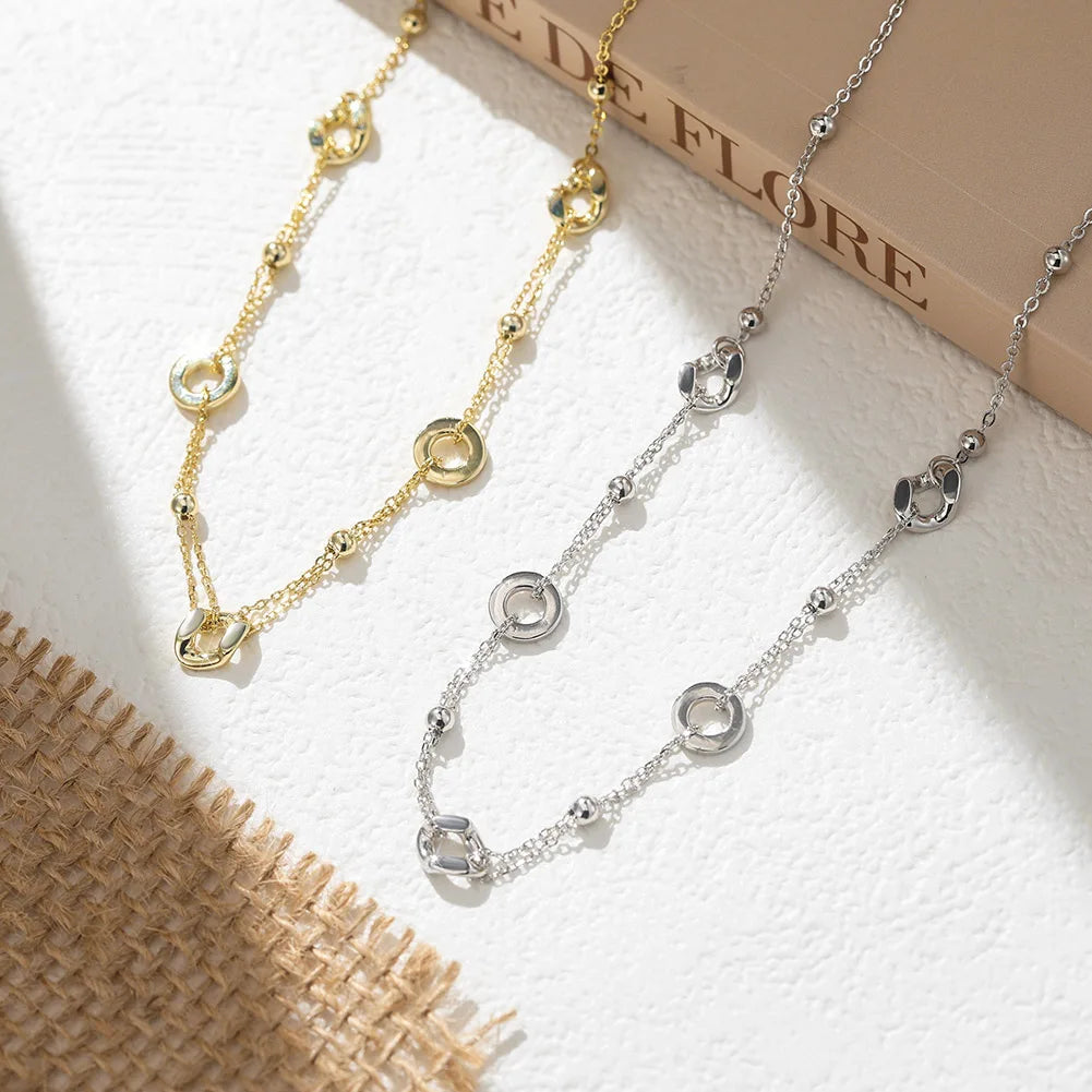 Glitch In Time Station Necklace