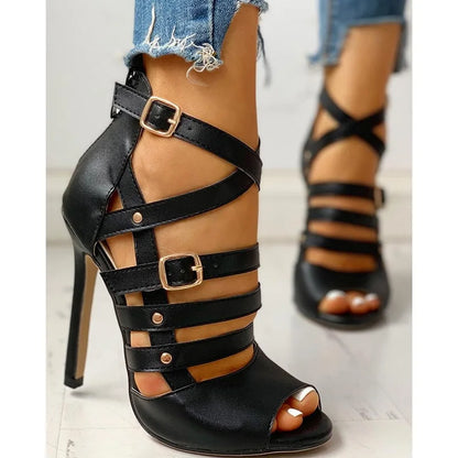 Candy Rhythm Gladiator Pumps