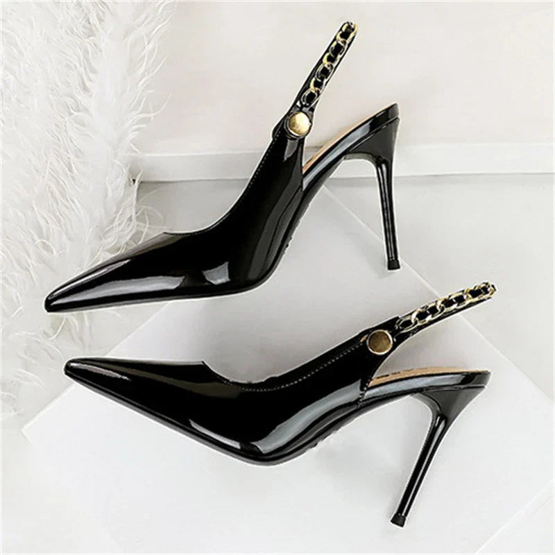 Disco Queen Slingback Shoes
