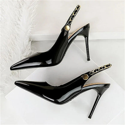 Disco Queen Slingback Shoes