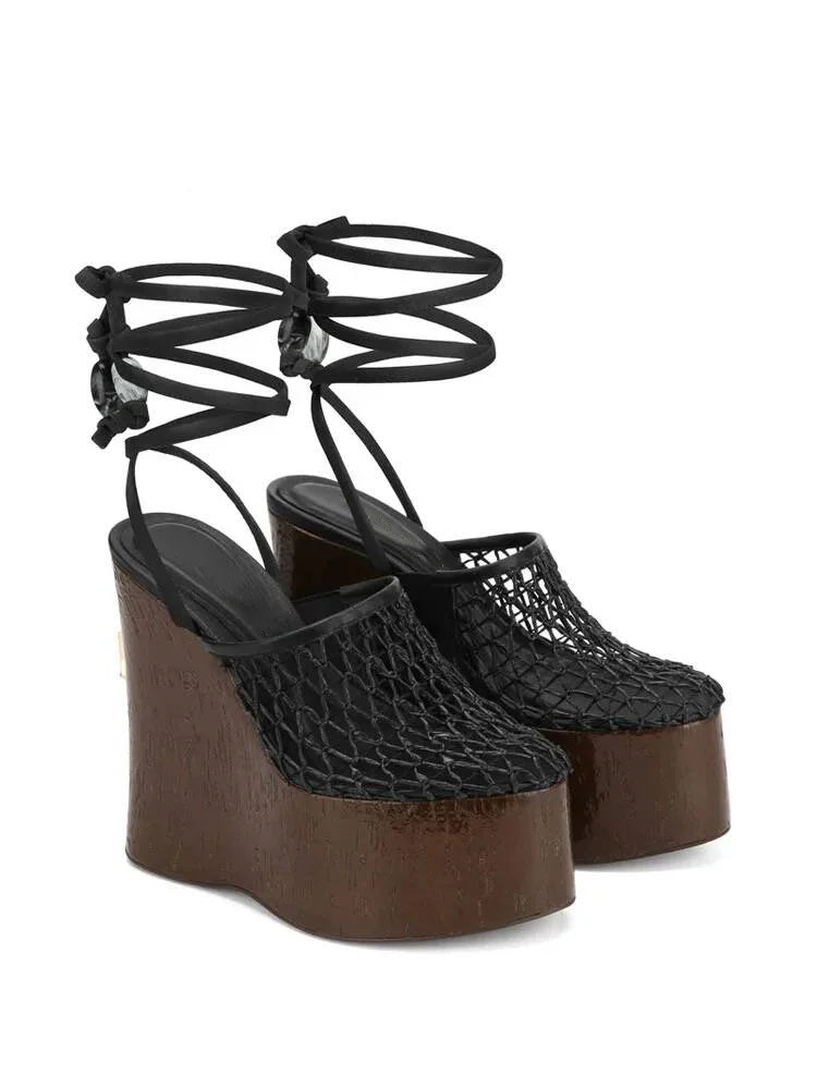Ride or Lie Wedges Sandals