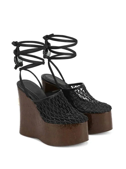 Ride or Lie Wedges Sandals