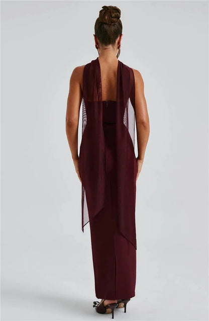 Remained All Alone Maxi Dress