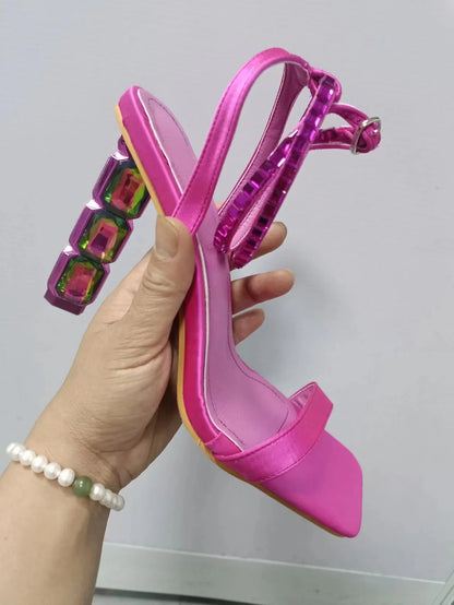 Delicate Prism Pump Sandals