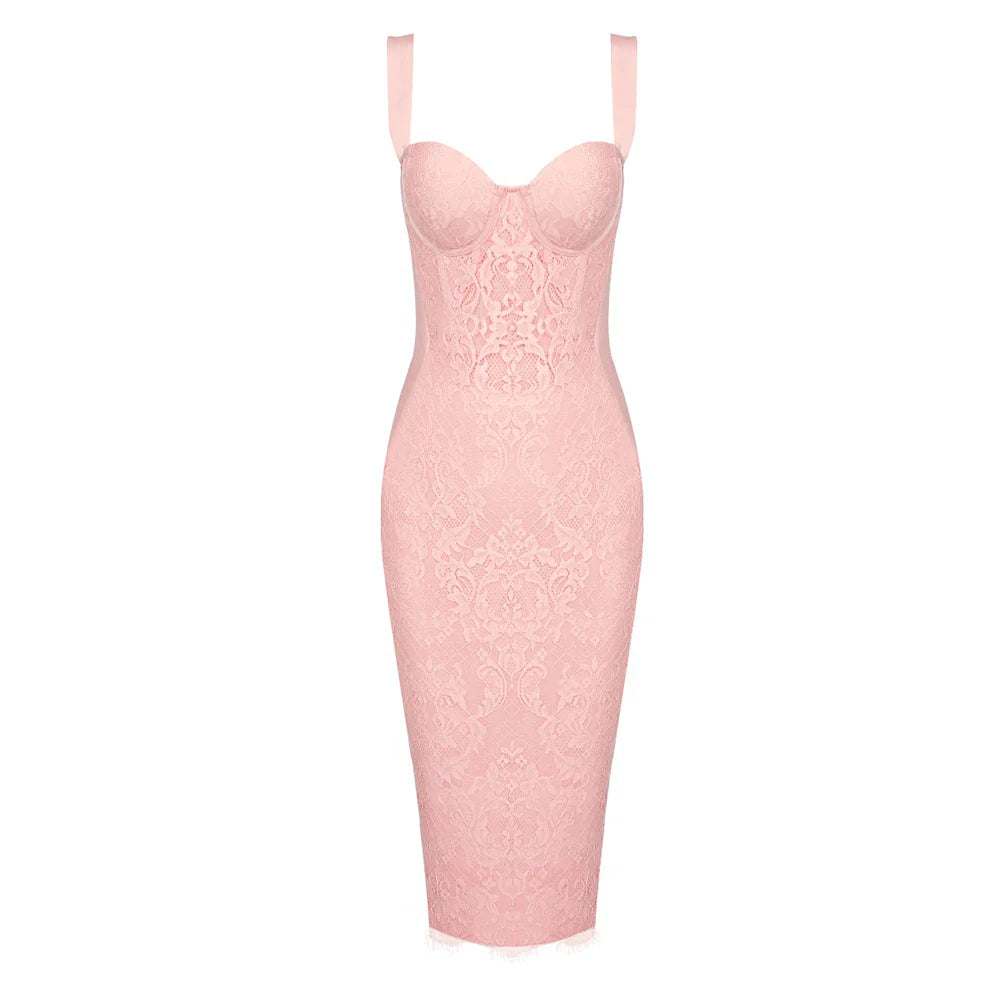 Being Around You Midi Dress