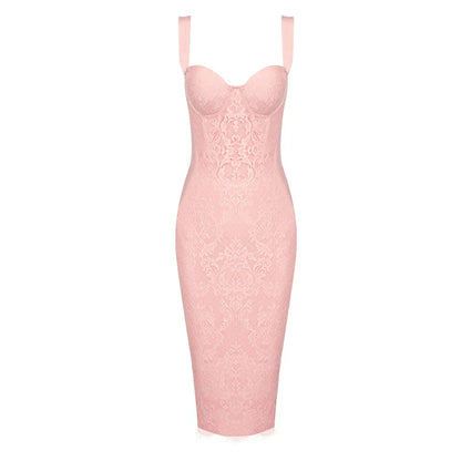 Being Around You Midi Dress