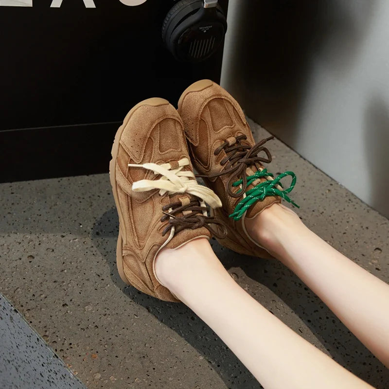 Winter Velvet Fur Flat Sneakers