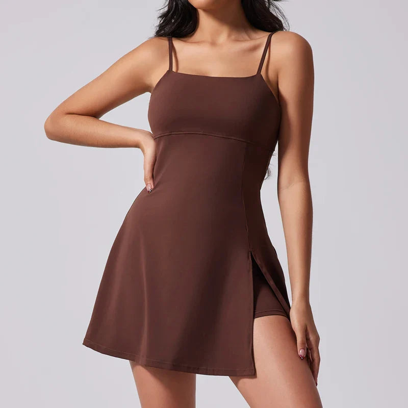 Broken Clocks Romper Dress