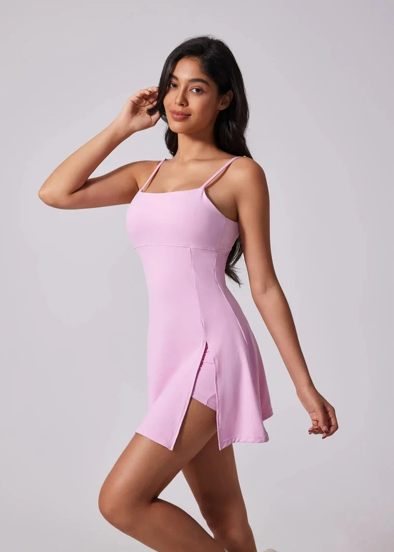 Broken Clocks Romper Dress