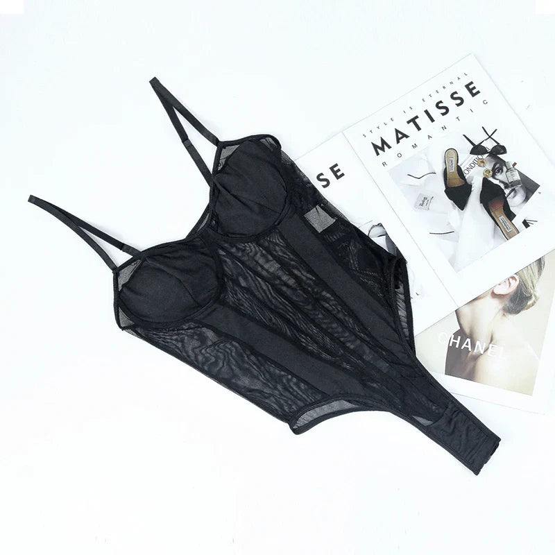 Scream And Lace Bodysuit