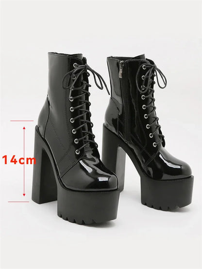 Walk On Firey Ice Ankle Boots