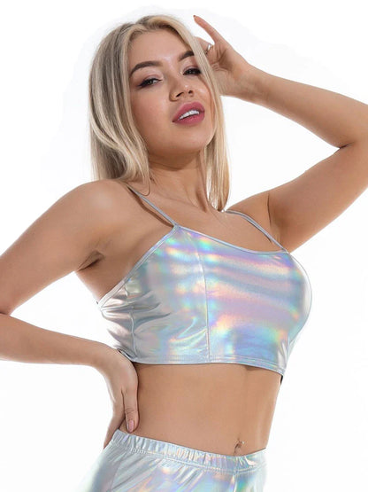 Feel It Rise Crop Tank Top