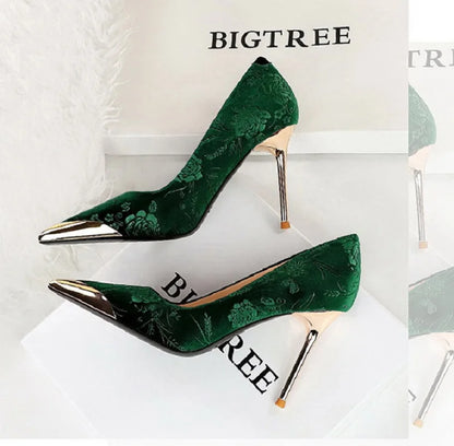 Glittering Gaze Stiletto Heels