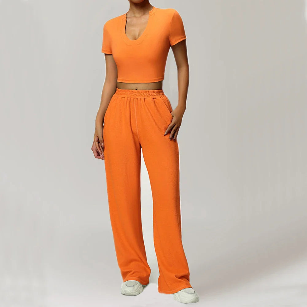 Spill The Wine Pants Set