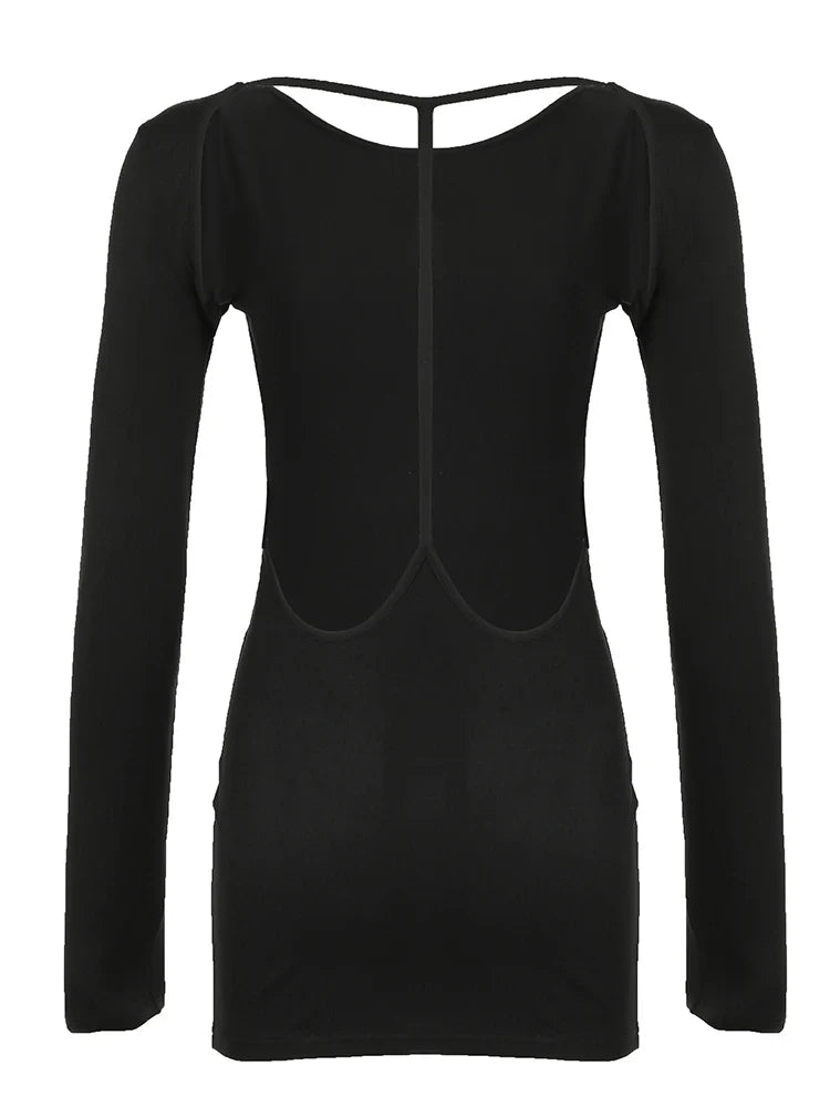 Flawless Heroine Mini Dress
