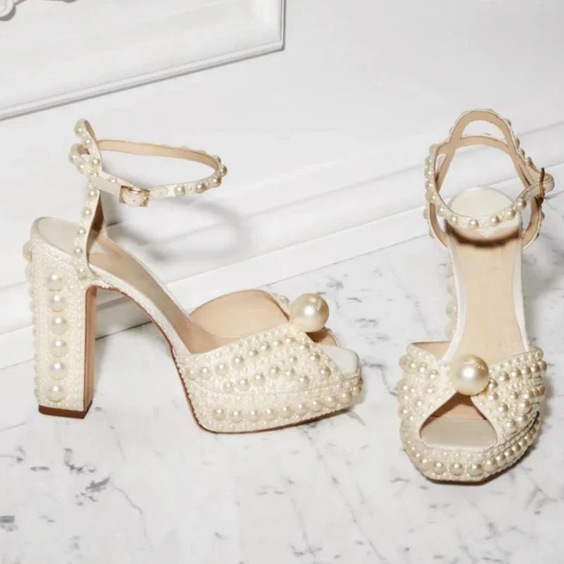 Tied In Forever Pump Sandals