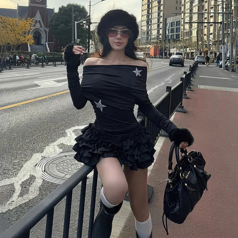 Love Is A War Skirt Set