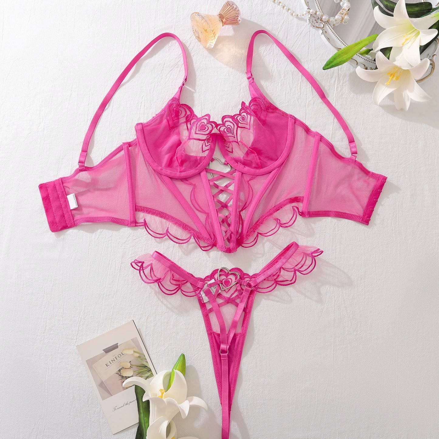 Polaroid Pink Lingerie