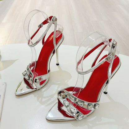 Flirt Mode On Stiletto Sandals