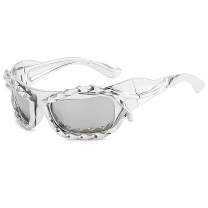 Tear Myself Apart Rectangular Sunglasses