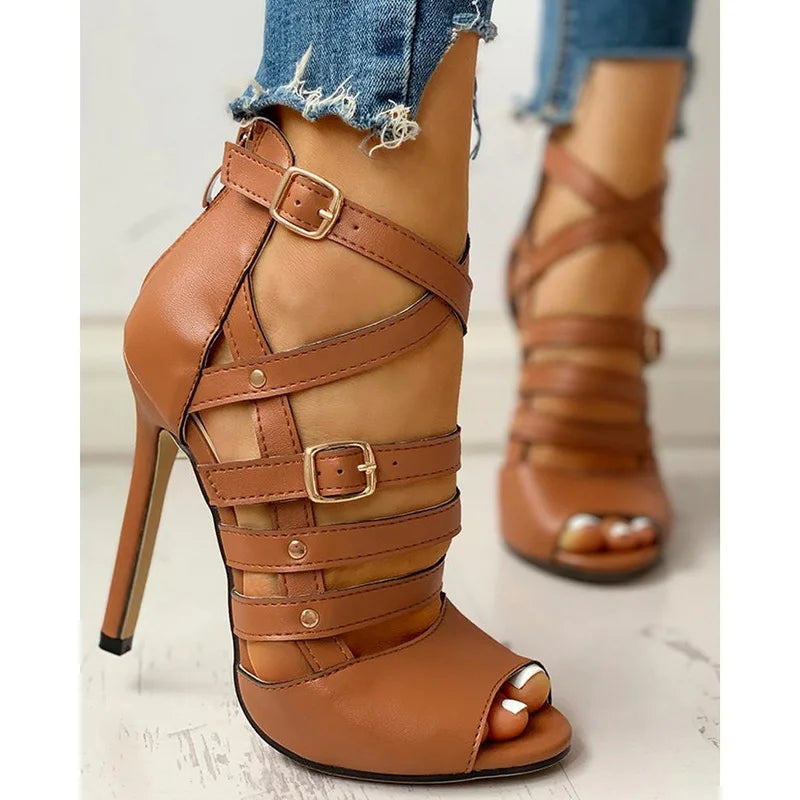 Candy Rhythm Gladiator Pumps