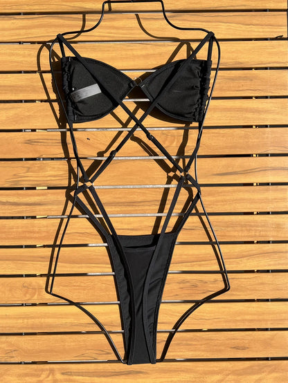 Keep Tossing Rocks Monokini