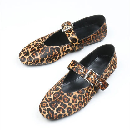 Glitter In Veins Flats Shoes