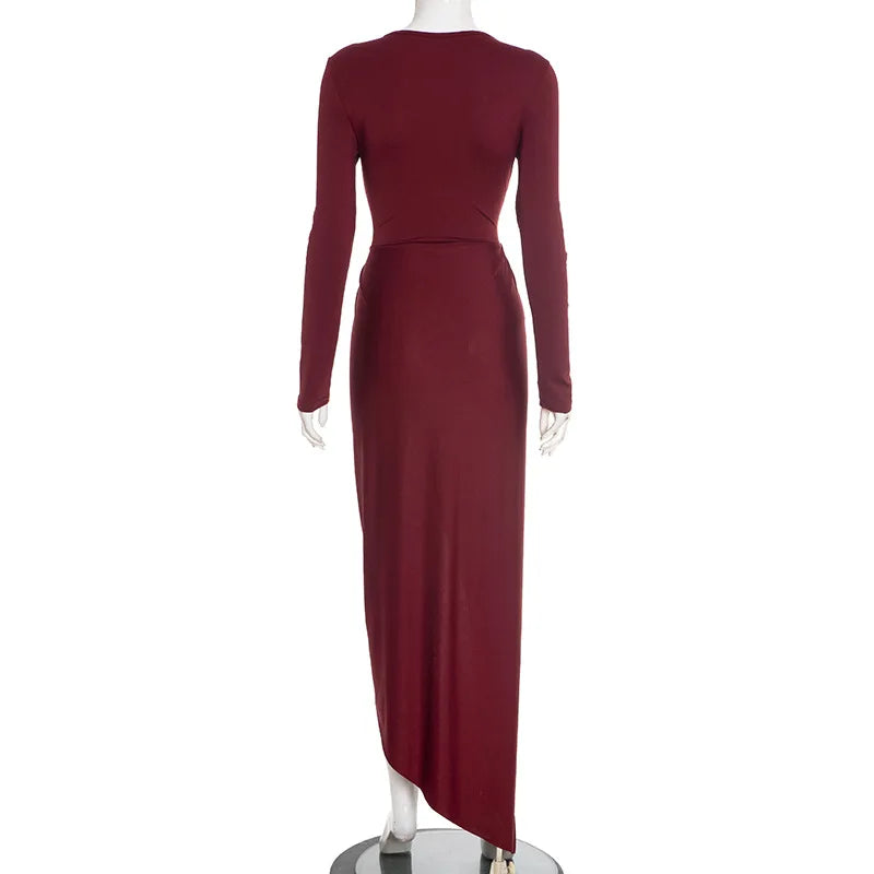 Dominant Flame Maxi Dress
