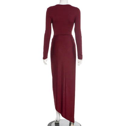 Dominant Flame Maxi Dress